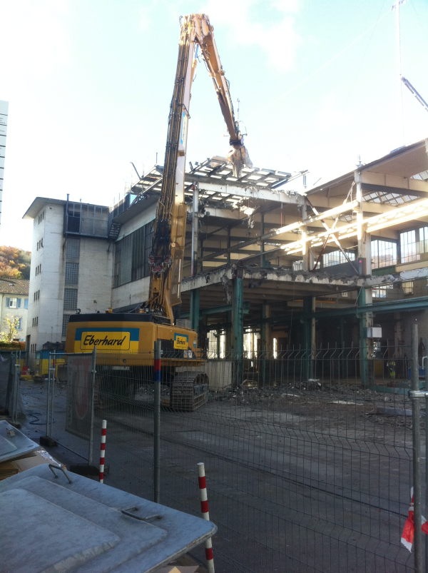 Anspruchsvoller Abbruch