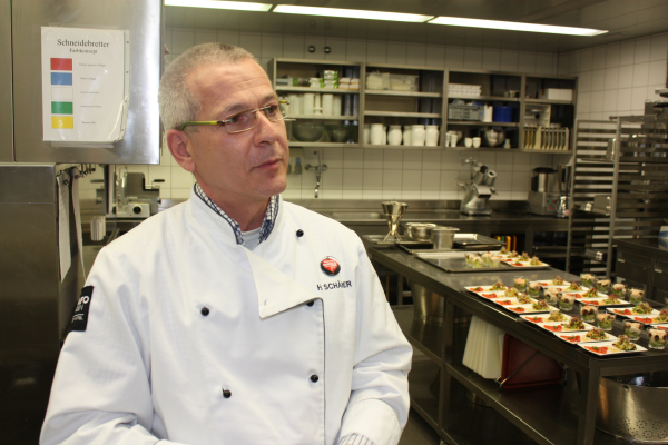Trafo-Küchenchef Heinz Schärer